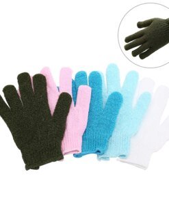 1pc Shower Exfoliating Body Scrub Glove Dead Skin Removal Massage Bath Mitt