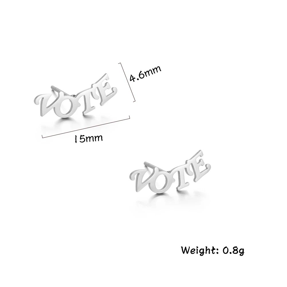 Sipuris Fashion Custom Name Earrings Personalized Stainless Steel Initial Letter Nameplate Jewelry For Women Stud Earrings Gifts Sipuris Fashion Custom Name Earrings Personalized Stainless Steel Initial Letter Nameplate Jewelry For Women Stud Earrings Gifts