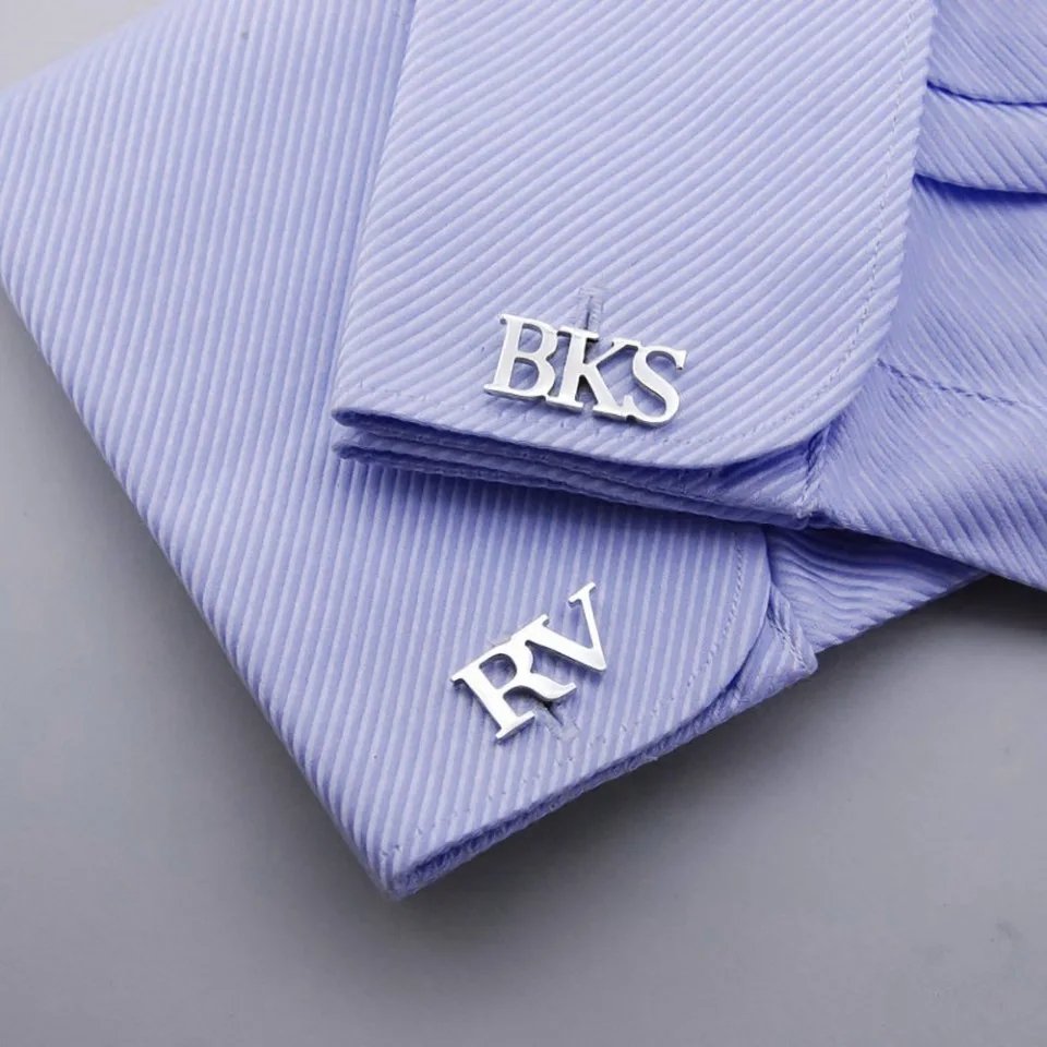 Customized Cufflinks for Men Personalized Name Letter Stainless Steel Jewelry Shirt Cuff Button Gifts Gemelos Para Hombre Camisa Customized Cufflinks for Men Personalized Name Letter Stainless Steel Jewelry Shirt Cuff Button Gifts Gemelos Para Hombre Camisa