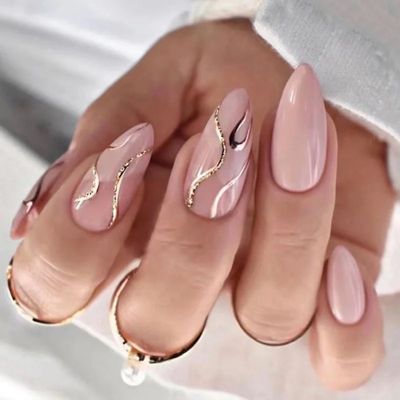 24Pcs False Nails French Manicure Professional Reusable Adhesive Nails For Girls With Design To Stick Gel Red False Nails Tips 24Pcs False Nails French Manicure Professional Reusable Adhesive Nails For Girls With Design To Stick Gel Red False Nails Tips