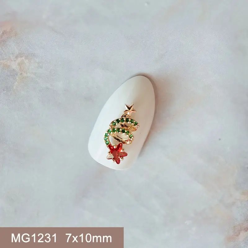 10pcs Xmas Christmas Tree Rotating Snowflakes Zircon Nail Art Manicure Nails Accessories DIY Nail Decorations Supplies Charms 10pcs Xmas Christmas Tree Rotating Snowflakes Zircon Nail Art Manicure Nails Accessories DIY Nail Decorations Supplies Charms