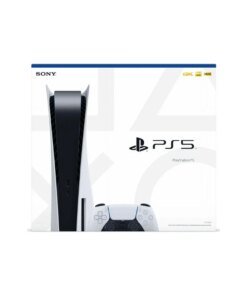 Alternative view of Sony PlayStation 5 Video Game Console (Disc Edition) - White