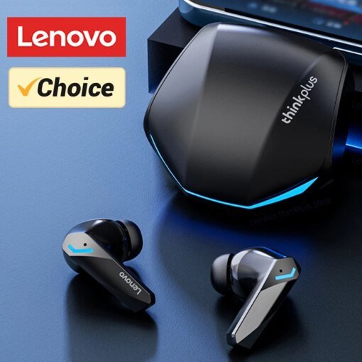 Choice Lenovo GM2 Pro Earphone Bluetooth Headphones with Mic 9D Stereo Pro 6 Earbuds for Xiaomi Samsung Android Wireless Headset