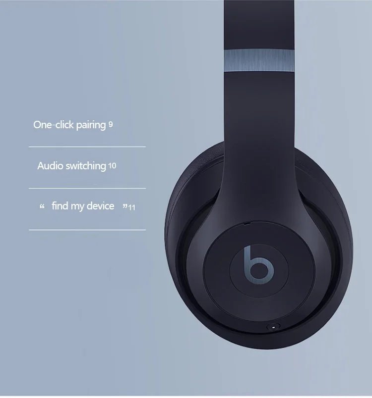 Beats Studio Pro head-mounted active noise reduction wireless Bluetooth headset headset music game hearing aid headset earphones